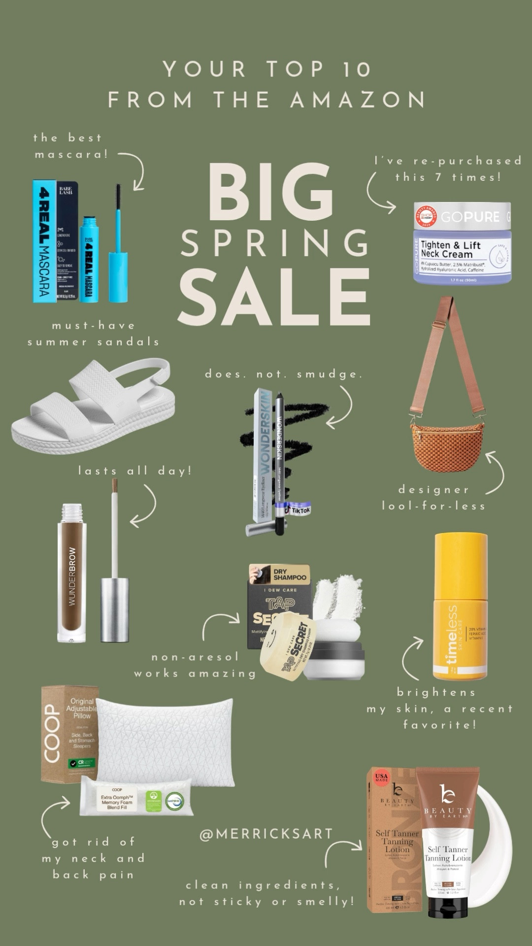 Your top 10 from the Amazon Big Spring Sale!! (These are at the top of my list too!!) 💛 snag them while they’re on sale! 
@‌amazon #ad #founditonamazon