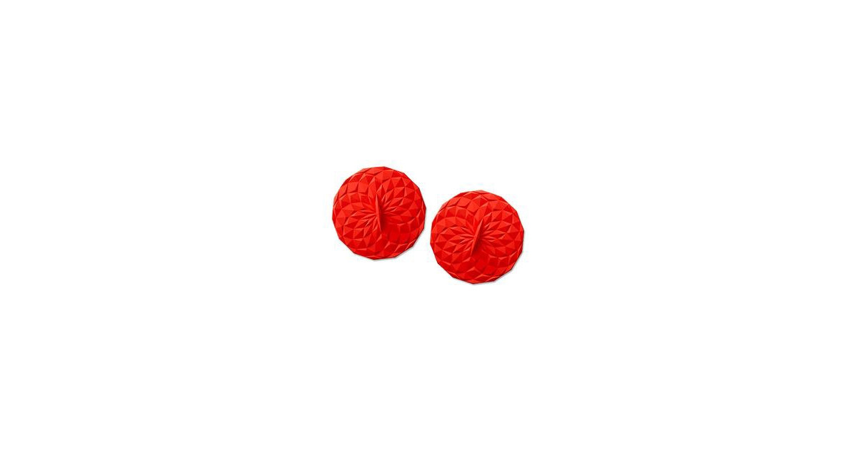 Gir 4 inch round 2-pack Round Suction Lid - Red | Macy's
