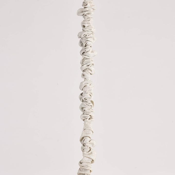 Fabric Cord Cover for Electric Wire and Lamp Chain,6 Feet Length Linen Material Bleached Linen Co... | Amazon (US)