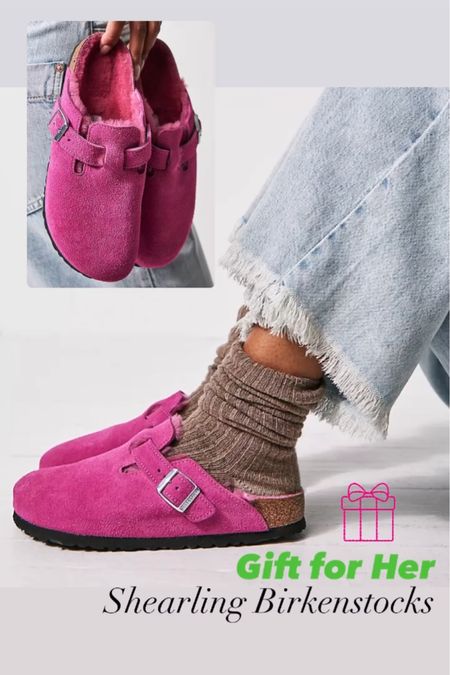 Gift Idea!! Fuchsia Shearling Birkenstocks 

#LTKshoecrush #LTKGiftGuide #LTKstyletip