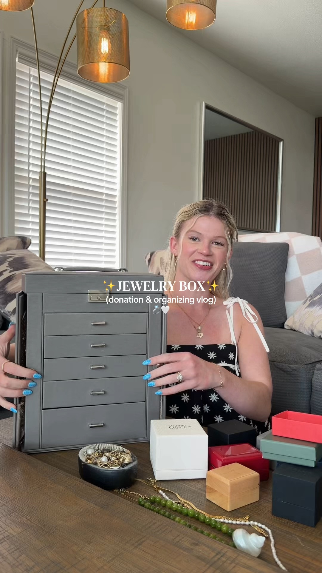 THIS WAS SO NEEDED 😍💫💍 I loved reorganizing this!!#jewelrytiktok #jewelrytour #jewelrybox #organization #jewelrylover