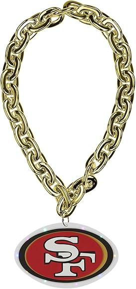 FOCO NFL Womens NFL Team Logo Fan Team Light Up Chain | Amazon (US)