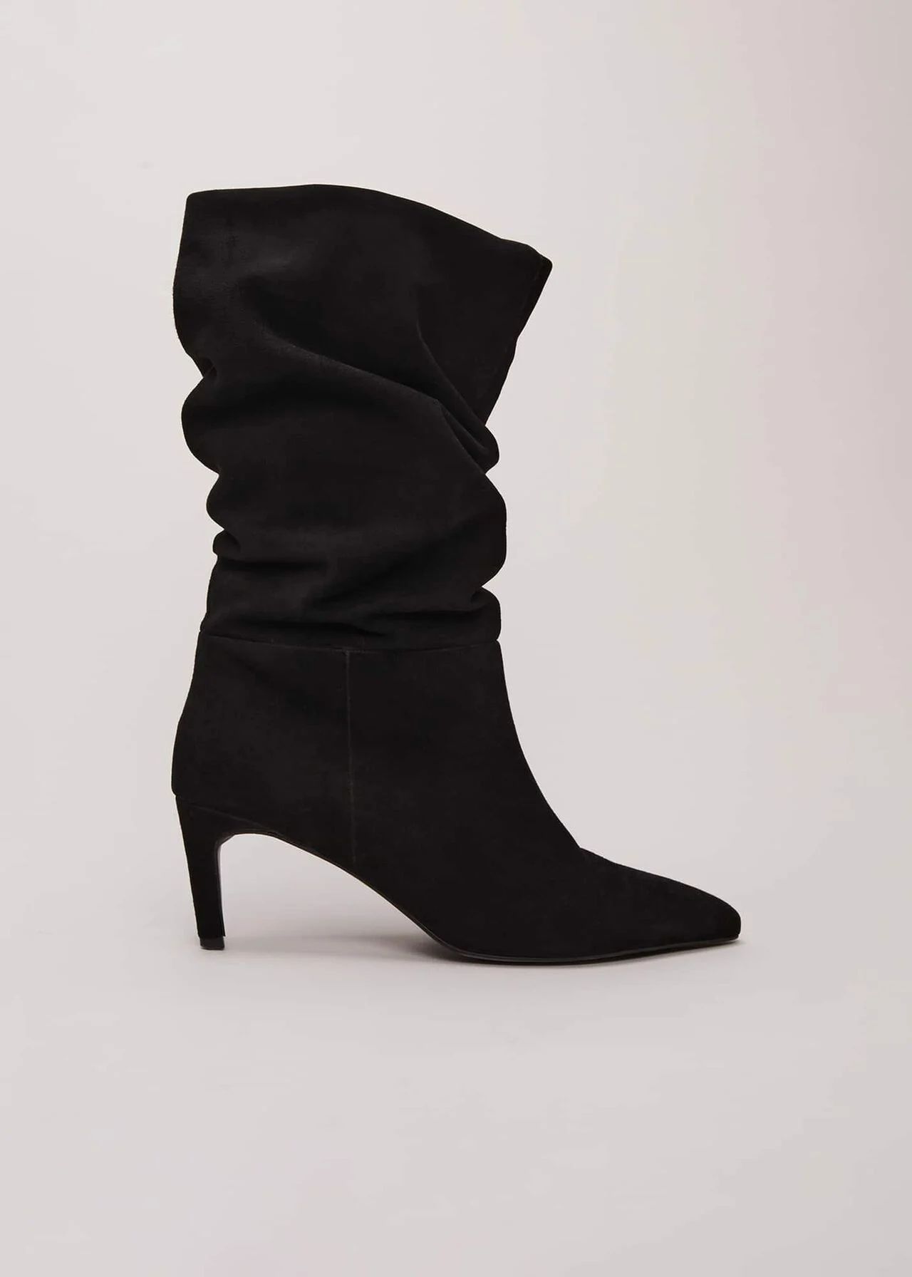 Black Suede Boots | Phase Eight (UK)