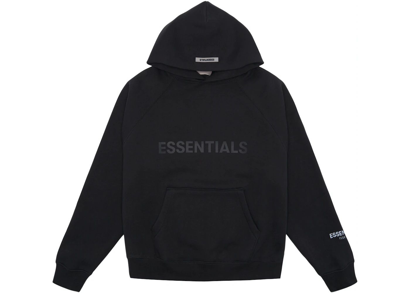 Fear of God Essentials Pullover Hoodie Applique LogoDark Slate/Stretch Limo/Black | StockX