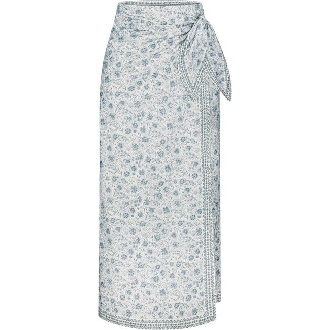 Baybala | Savannah Skirt in Floral (Blues, Size X-Small) | Maisonette | Maisonette