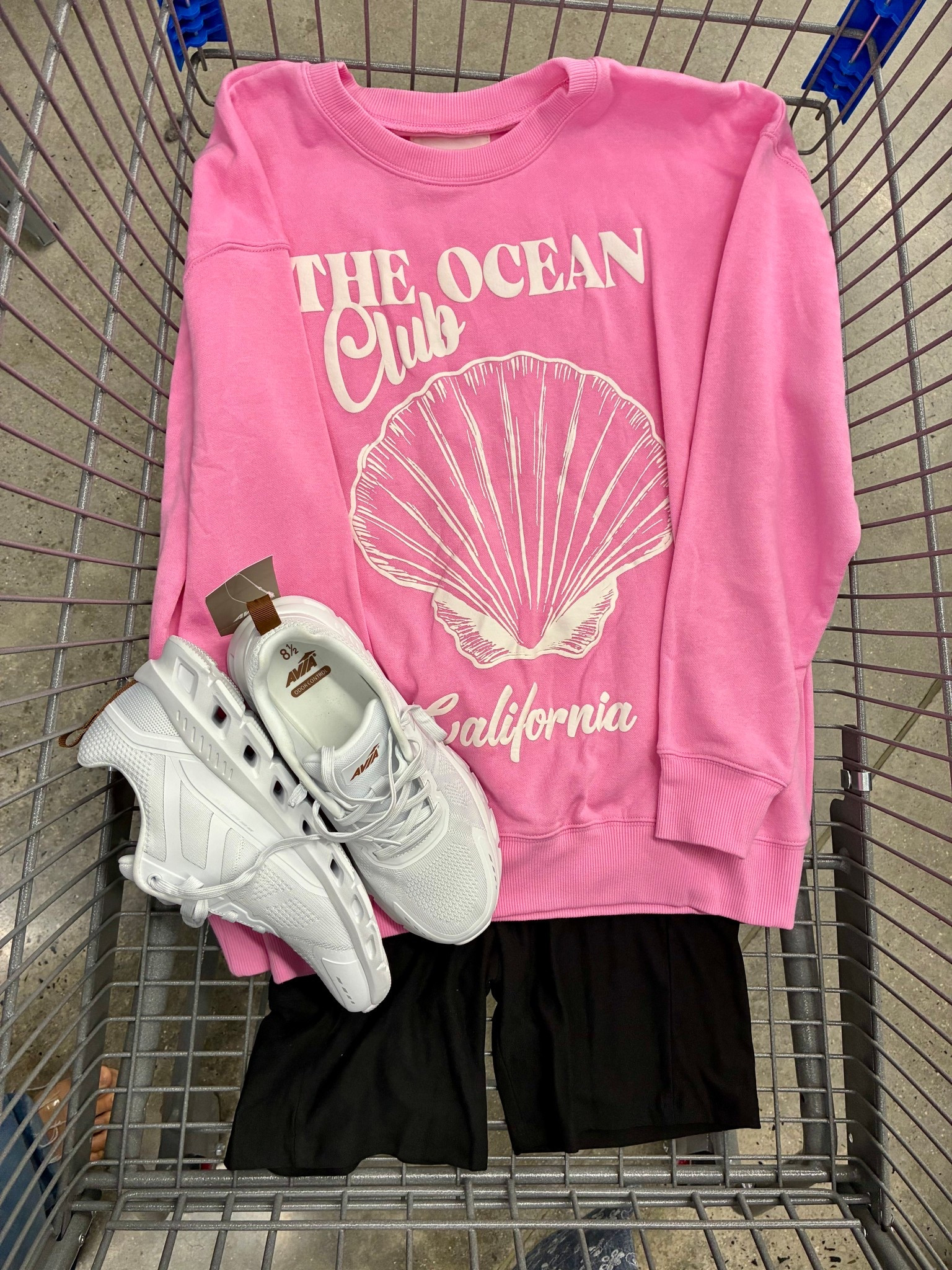 The perfect walking outfit for spring or summer mornings! I am loving this oversized sweatshirt! The biker shorts are so soft and have pockets! 

#LTKdayinmylife #LTKootd #LTKgrwm