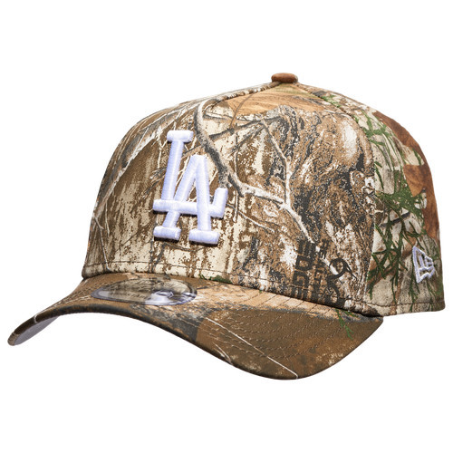 New Era Mens Los Angeles Dodgers New Era Dodgers 9FORTY AF Realtree Cap - Mens Green/Brown/Black Size One Size | Champs Sports