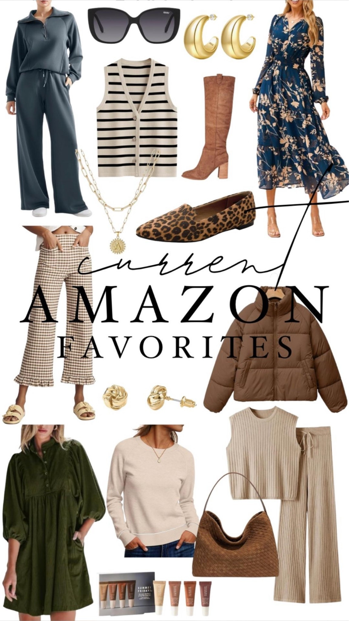 Adding more browns and fall colors to the wardrobe as the temps start to dive.  :)

Dress | Vest | Puffer Coat | Jacket | Sweater | Corduroy | Boots | Sweats | Earrings | Necklace | Fall Style | Amazon Fashion | Amazon Fall Finds

#LTKootd #LTKSaleAlert #LTKMidsize