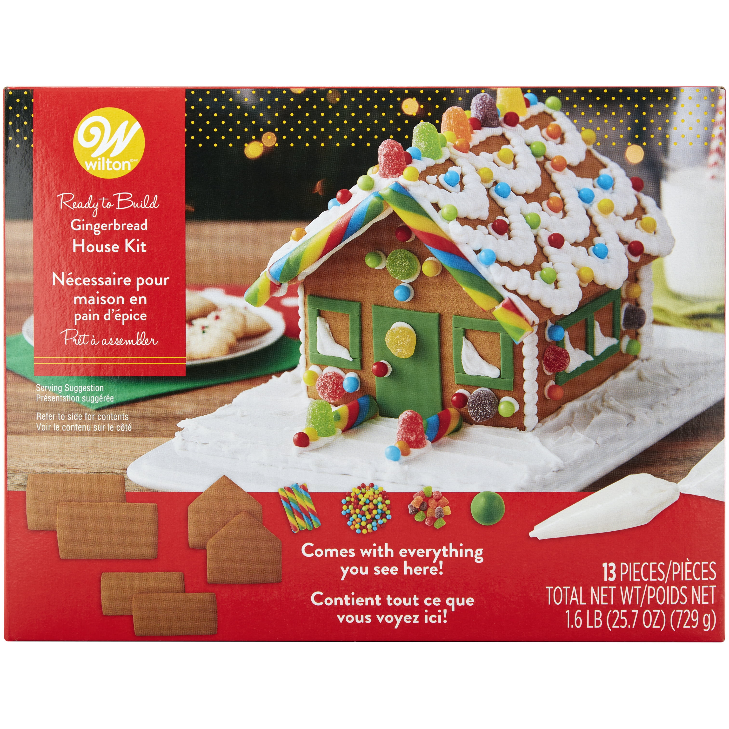 WILTON GINGERBREAD UNASSEMBLED PETITE HOUSE - Walmart.com | Walmart (US)