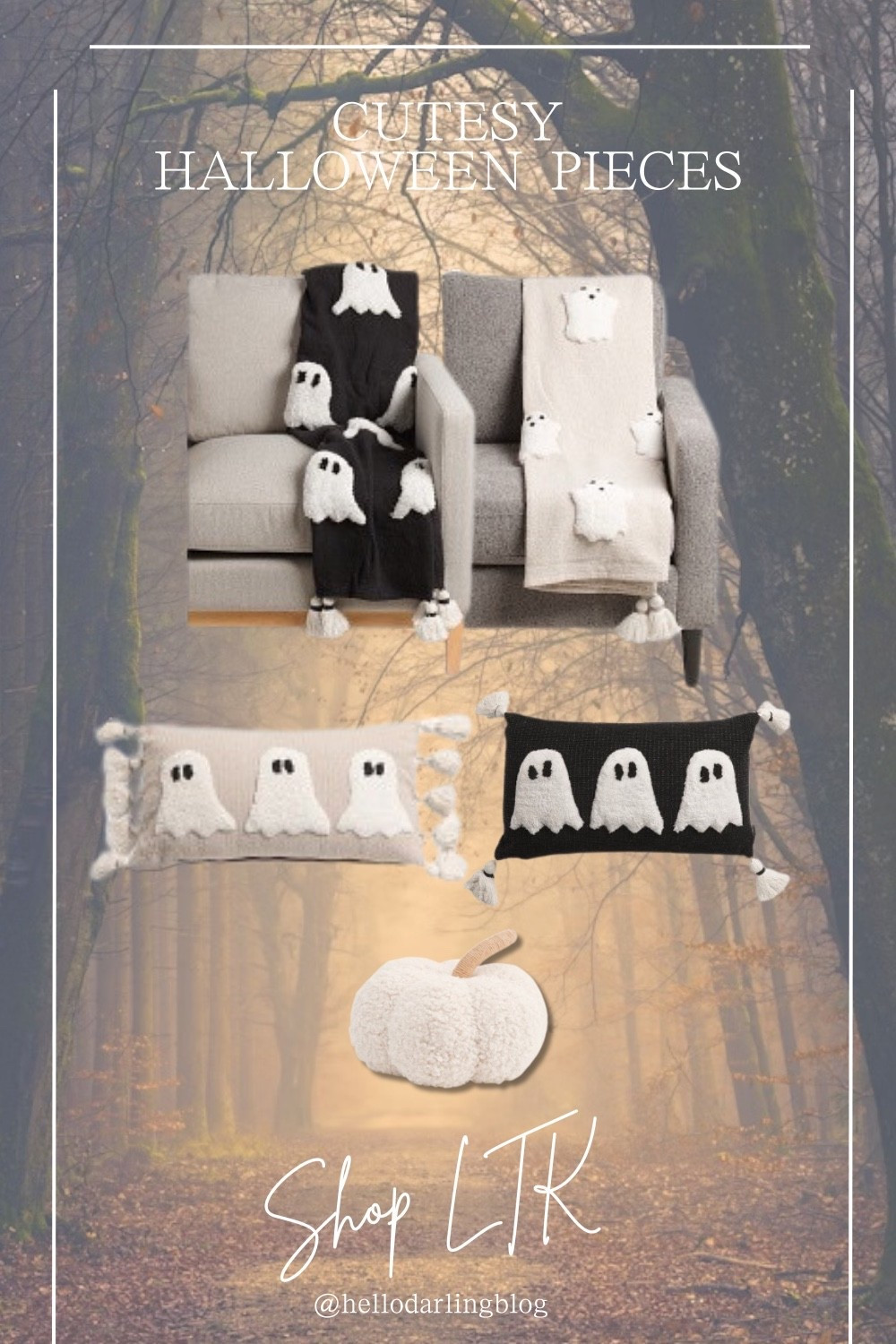 Cutesy Halloween finds for the cozy home 👻🎃 soft textures, neutral tones, and the perfect ghost throw blankets + pillows to make your fall decor festive without the clutter. Tap to shop these aesthetic Halloween pieces you’ll actually want to keep out all season!

#HalloweenDecor #NeutralHalloween #FallHomeDecor #GhostBlanket #LTKhome #FallAesthetic #CozyHomeVibes #HalloweenAesthetic #PinterestHome #tjmaxxfinds

#LTKHalloween #LTKSeasonal #LTKHome