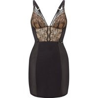 Womens VIP Devotion Plunging Slip - Black - 12 | NastyGal UK