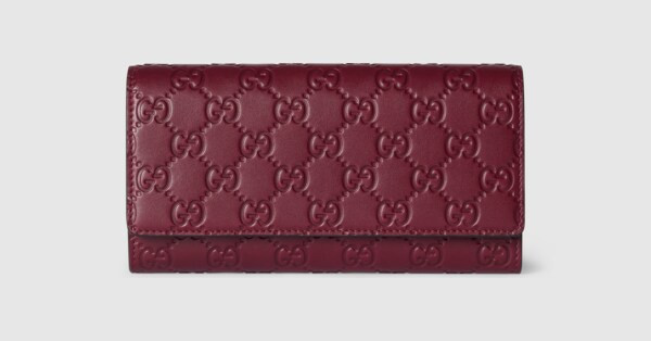 Gucci - GG Emblem continental wallet | Gucci (US)