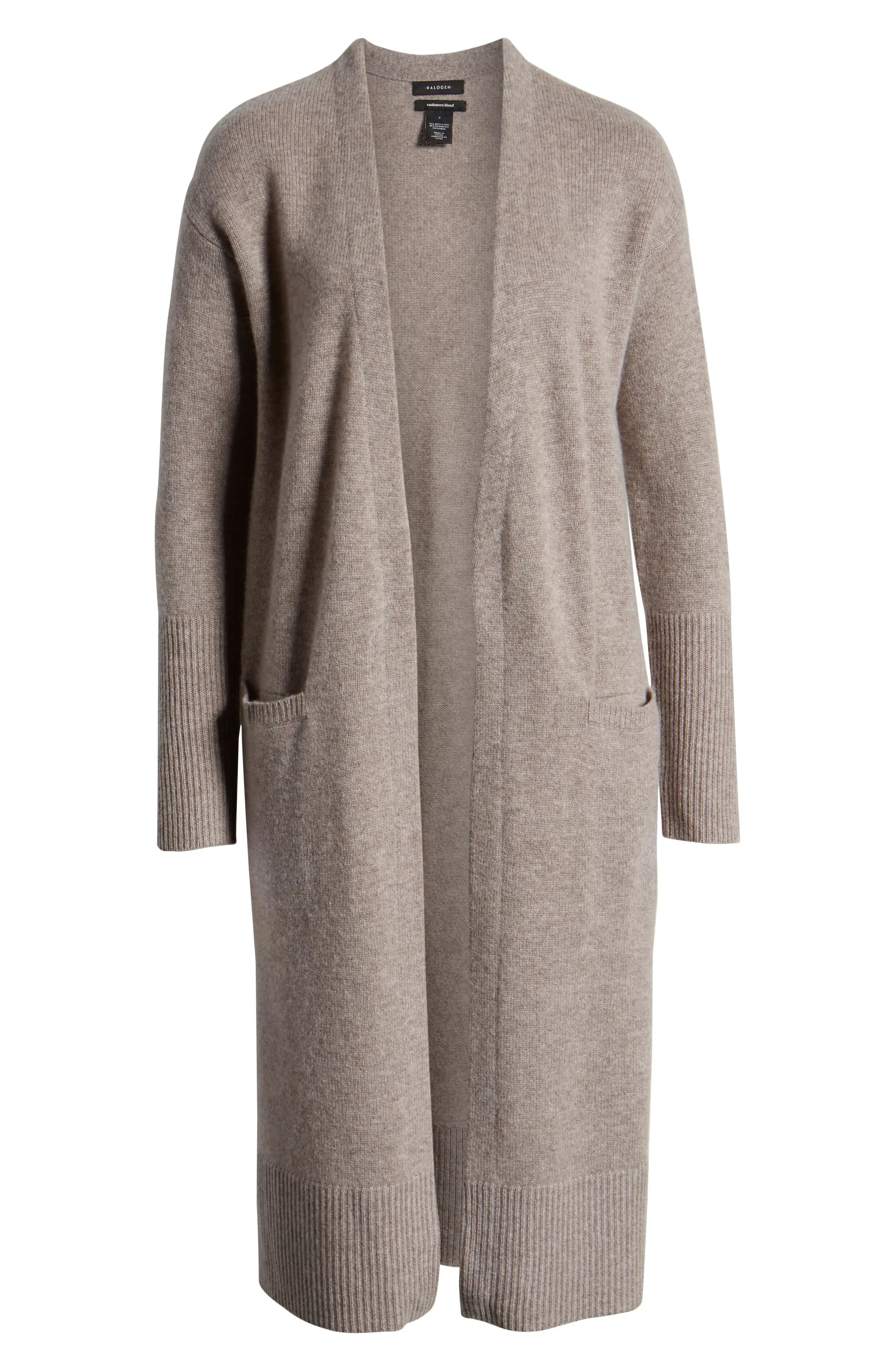 Wool & Cashmere Long Cardigan | Nordstrom