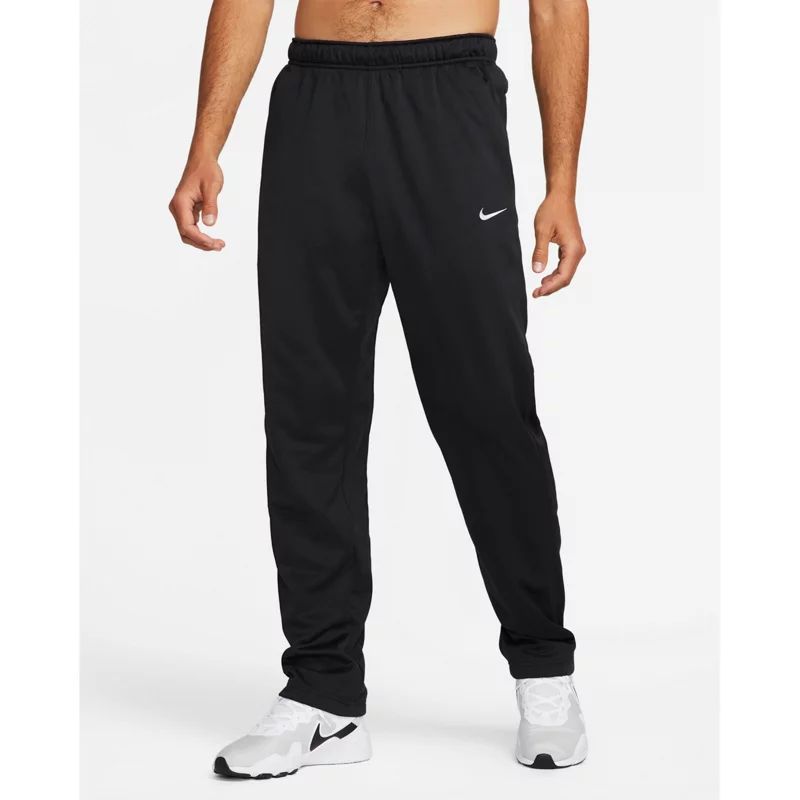 Nike Men’s Therma-FIT Training Sweatpants Black/Black, X-Large - Men's Athletic Fleece at Academy Sp | Academy Sports + Outdoors