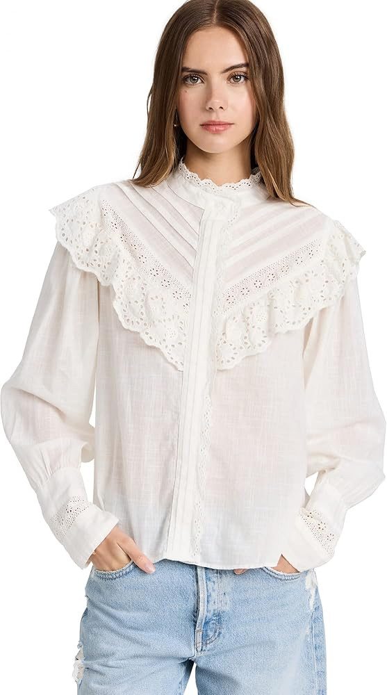 Free People Women's Hit The Road Buttondown | Amazon (US)