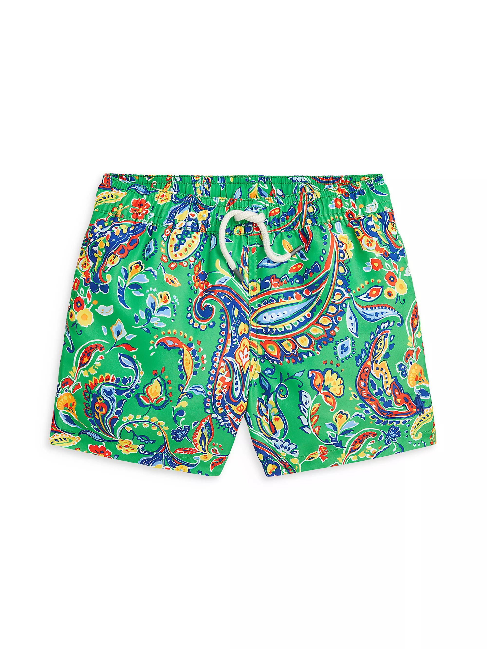 Little Boy's & Boy's Paisley Traveler Swim Shorts | Saks Fifth Avenue