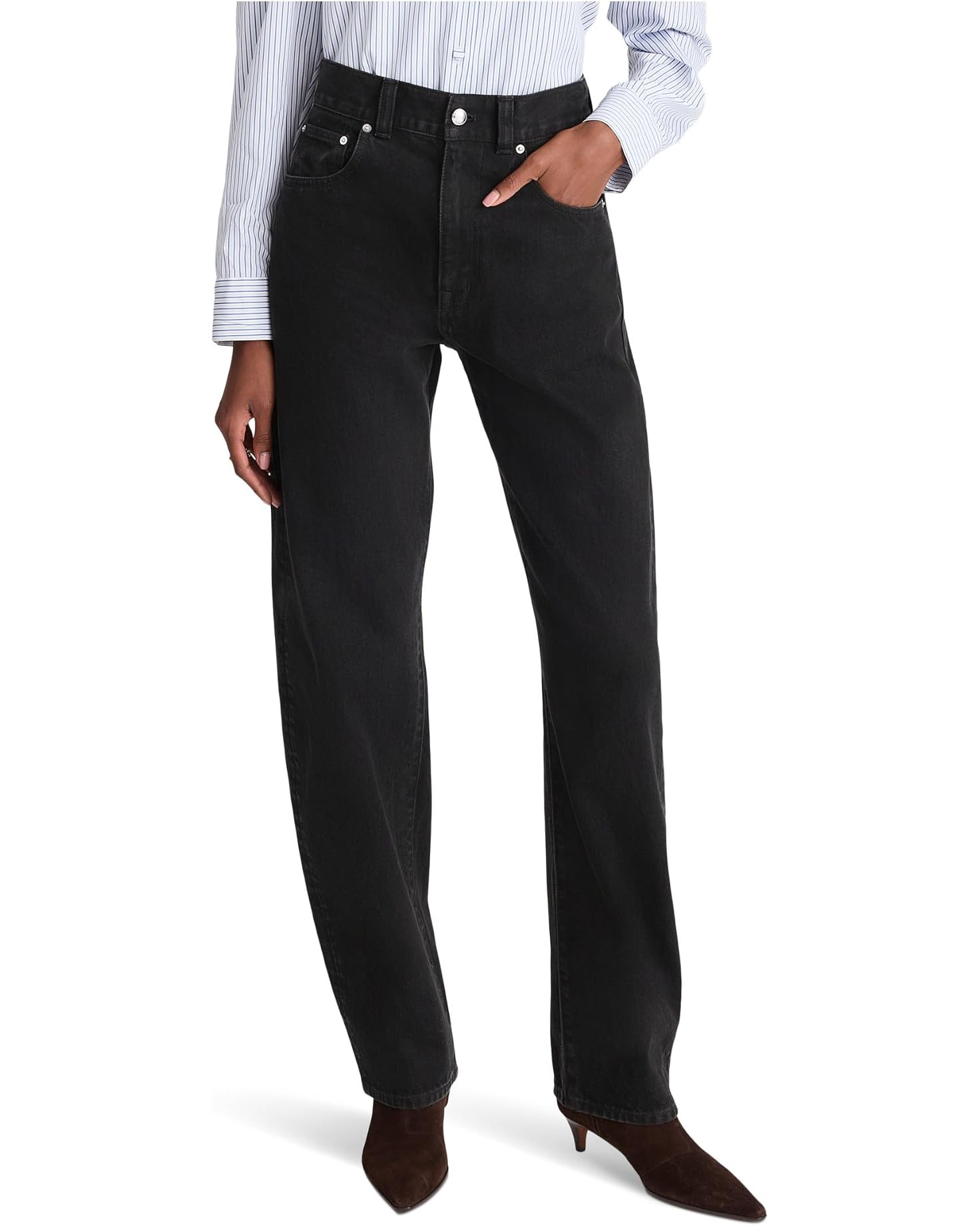 Balloon Jean In Black Frost | Zappos