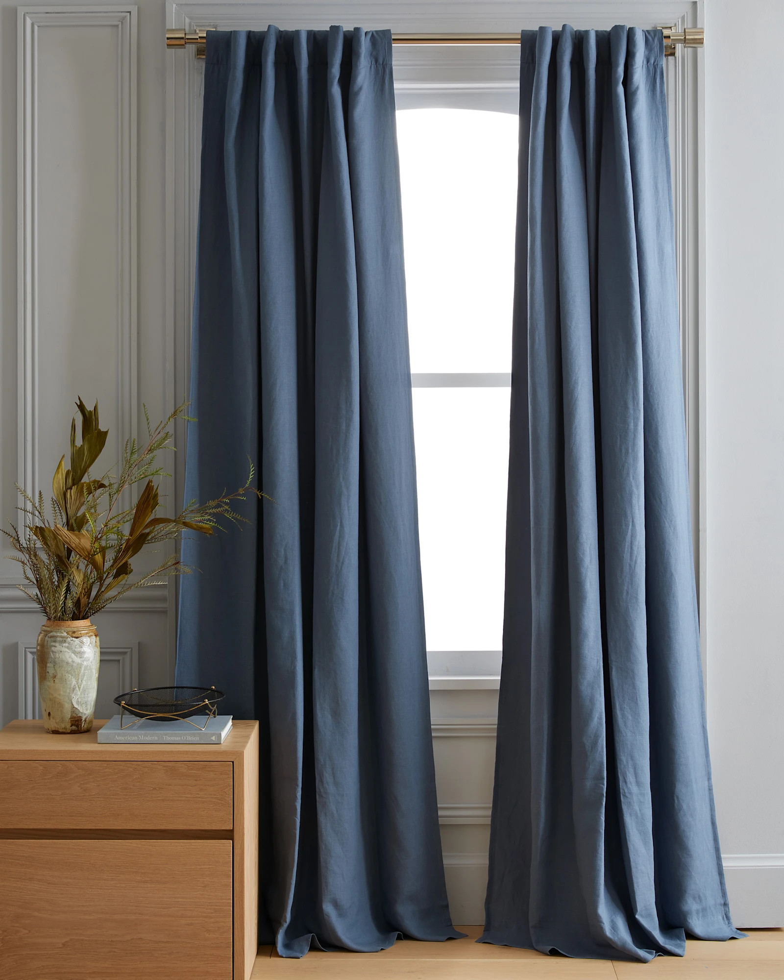 European Linen Room Darkening Curtain | Quince