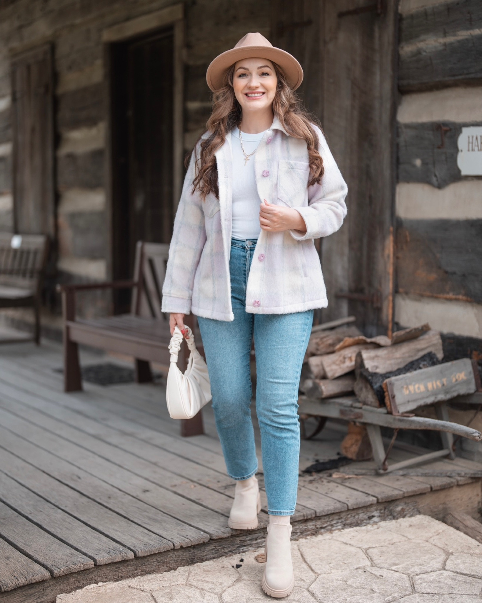 Fall Outfits inspiration 🍂🪵 Fit TTS
Shacket, Levi jeans, Chelsea boots, 

#LTKunder100 #LTKSeasonal #LTKsalealert