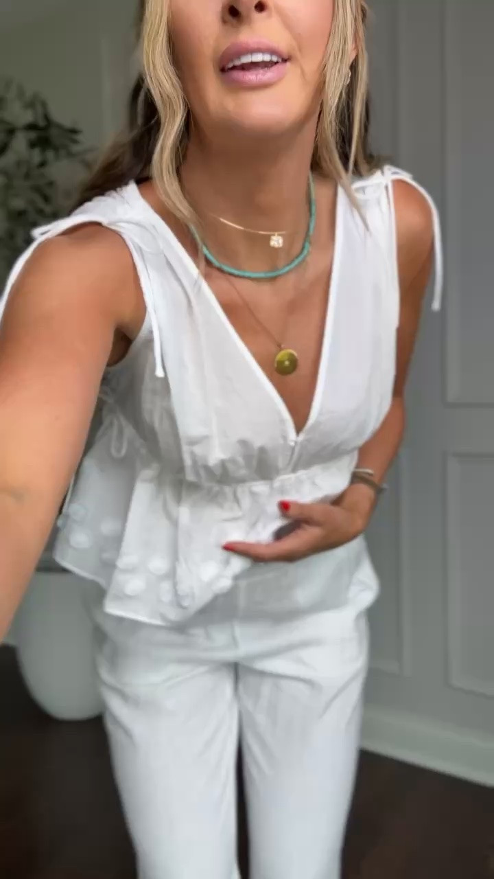 I love a linen set for summer!! ☀️

#LTKgrwm #LTKmomlife #LTKootd