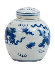 6x7 Mini Jar Lion With Lid | TJ Maxx