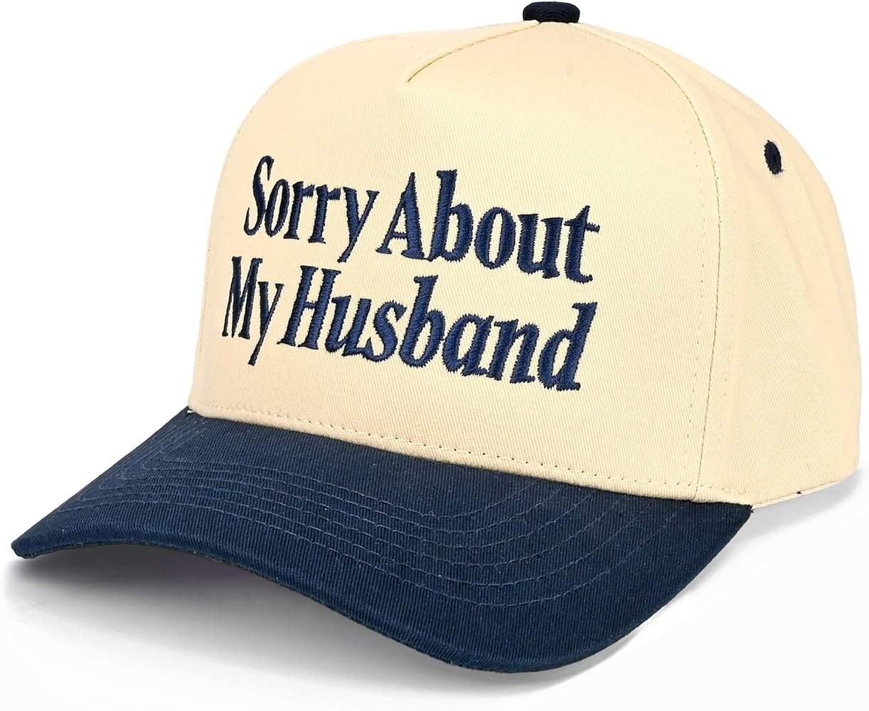 Premium Embroidered Hat | Sorry About My Husband Hat | Amazon (US)