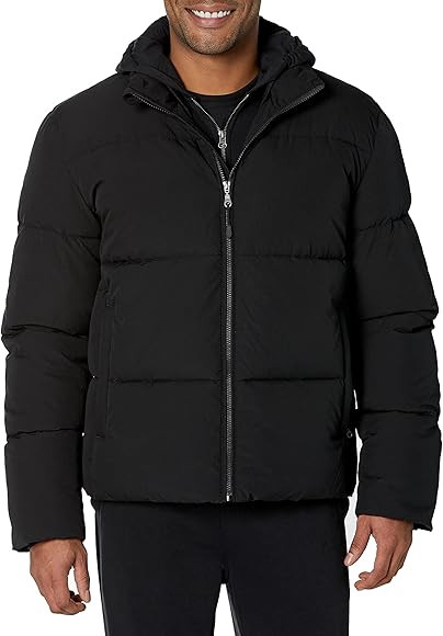 Amazon Essentials Men's Mock Neck Puffer (Available in Big & Tall) | Amazon (US)