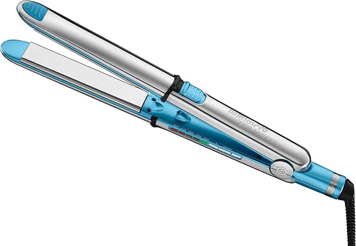 BaBylissPRO Nano Titanium Prima Ionic Hair Straightener – Professional Flat Iron & Curling Iron... | Amazon (US)