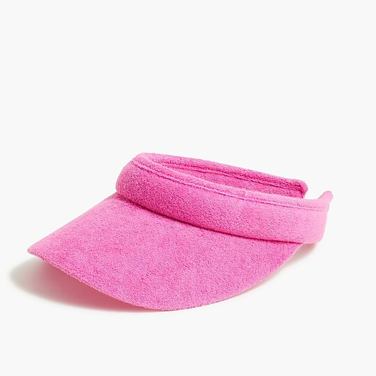 Terry cotton visor | J.Crew Factory
