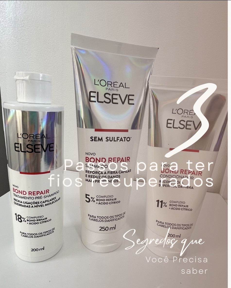 A linha Bond Repair da L’ORÉAL merece o hype porque ela entrega o resultado mesmo 

#LTKpromo #LTKbeleza #LTKbrasil