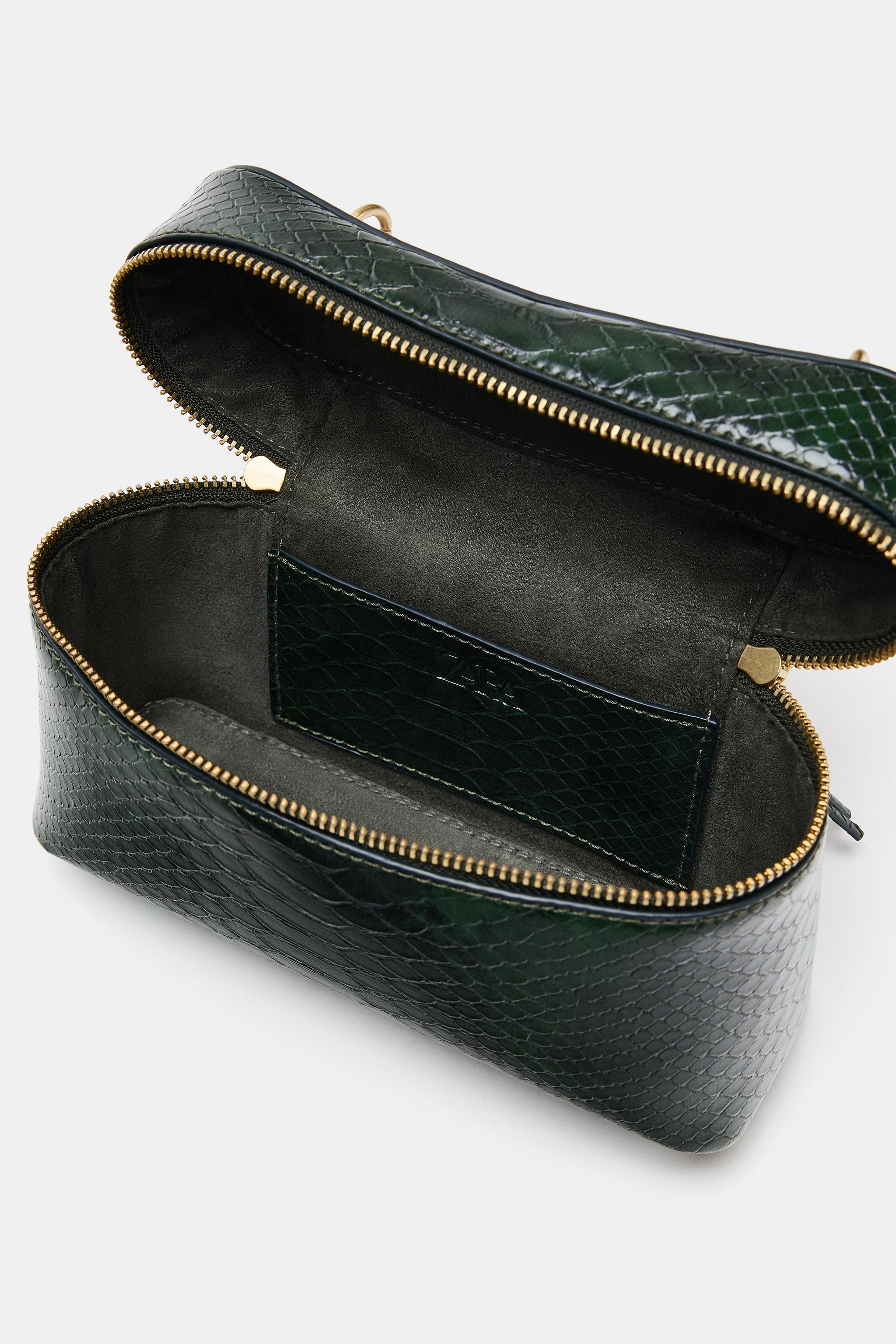 TEXTURED VANITY BAG | Zara US