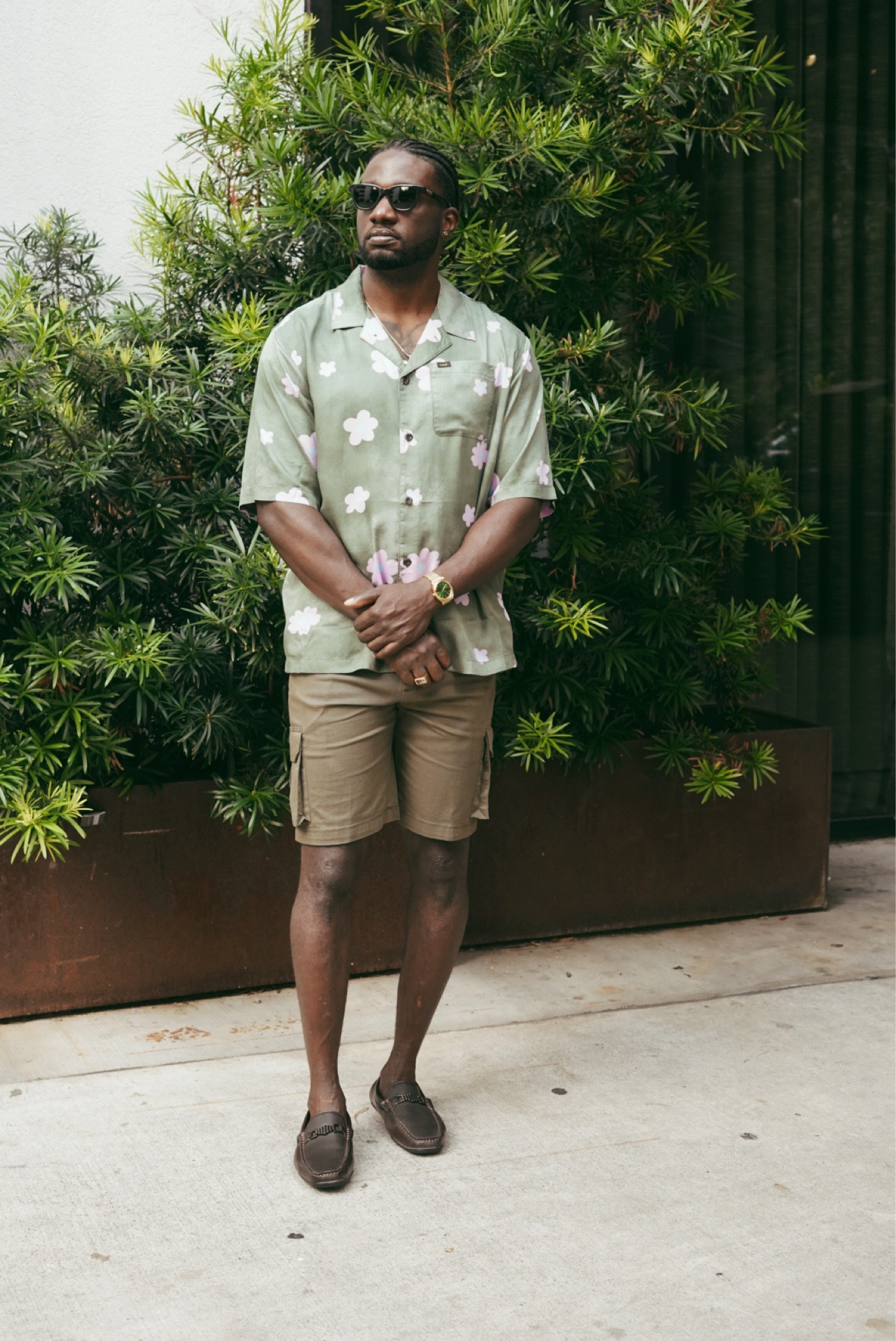 dress shoes with khaki shorts Slub Cotton Short 7" Inseam - Left-Hand Twill