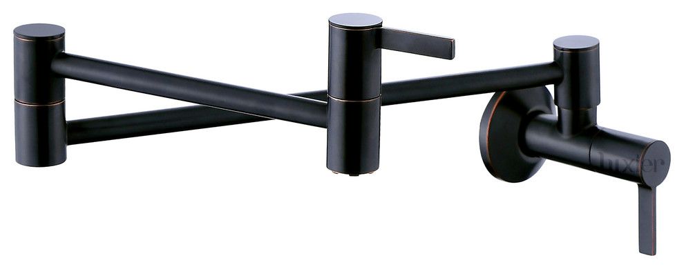 https://www.houzz.com/product/116756380-single-hole-wall-mount-pot-filler-oil-rubbed-bronze-contempo | Houzz 