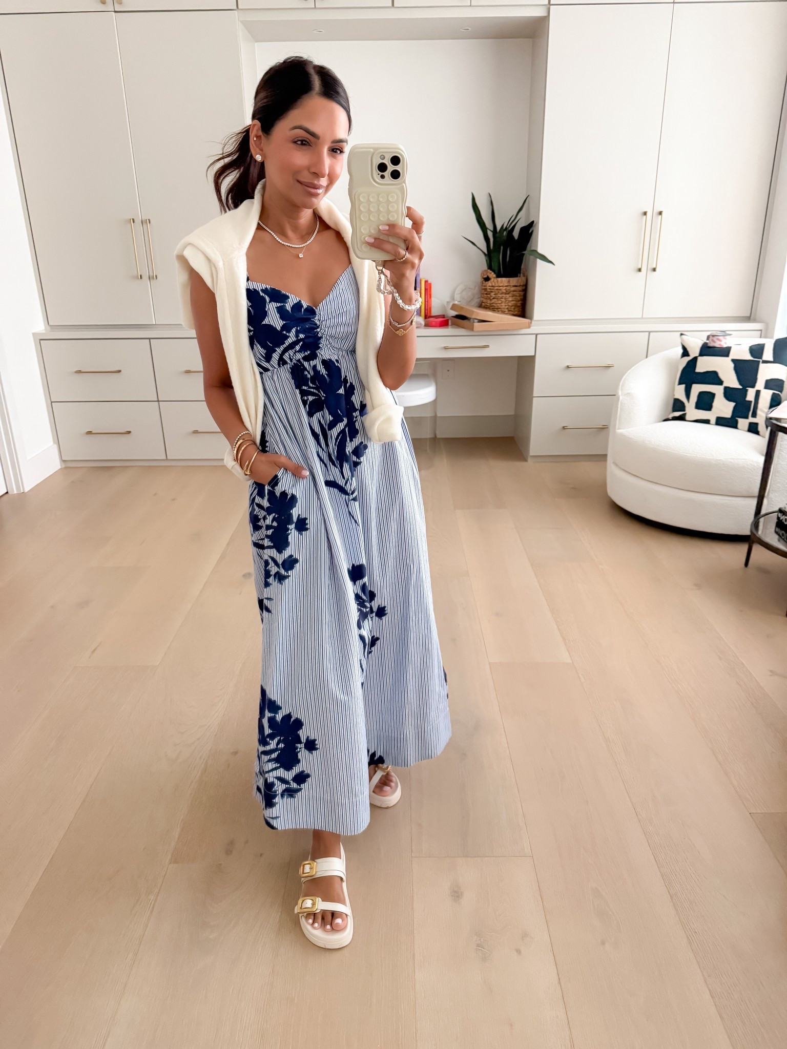 This maxi is so comfy & comes in other print options too. I'm in my true size XS petite for reference. These sandals are incredibly comfy and perfect for a day of errands!

#LTKSaleAlert #LTKStyleTip #LTKSeasonal