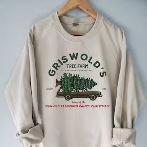 Vintage Griswold Christmas Sweatshirt Christmas - Etsy | Etsy (US)