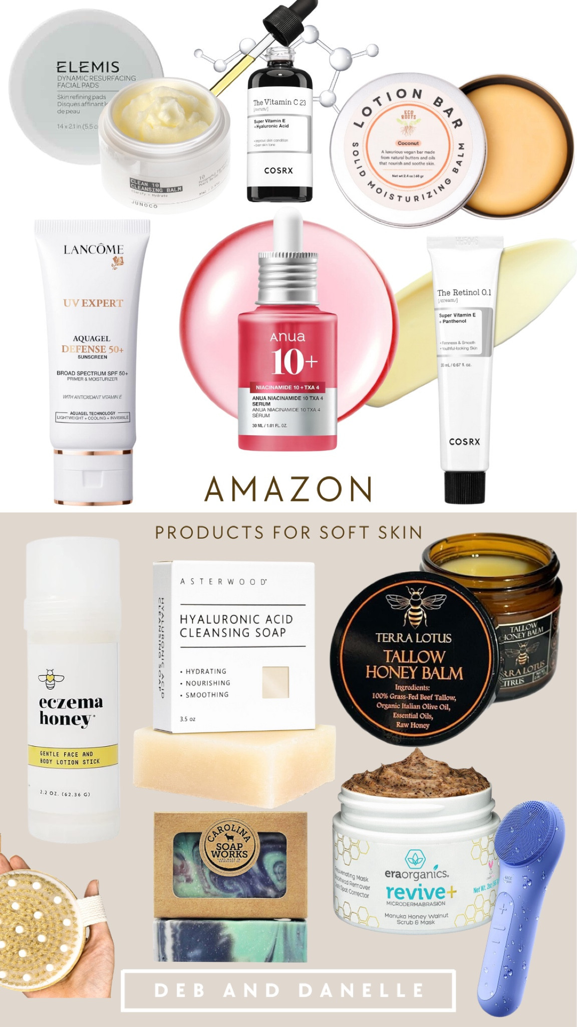 Here are some of my favorite products from Amazon that help keep our skin soft, moisturized, and healthy, especially during the Winter months. 

#LTKFindsUnder50 #LTKBeauty