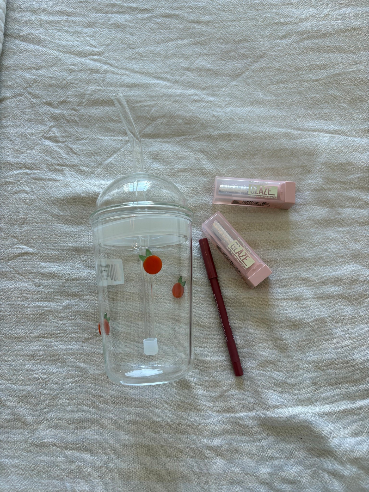 RANDOM PURCHASES LATLEY
I got this new cup that has oranges on it and reminds me of the icon cups from anthro only it has a lid and is from walmart! It’s so flipping cute ans comes in other prints! I also got this new lip liner from color pop in shade good and plenty and it is ky new favorite, goes on like butter! I got these new maybelline lip glaze oil balms and the formula is sooooo good! I got shades rose bite and peach quench and I feel like I need more!!
#newcup #iconcup #coffeecup #peachiconcup #walmartfinds #targetfinds #newlipcombo #colorpoplipliner #maybellinelipglaze #randomfinds #whatibought


#LTKBeauty #LTKOver40 #LTKHome