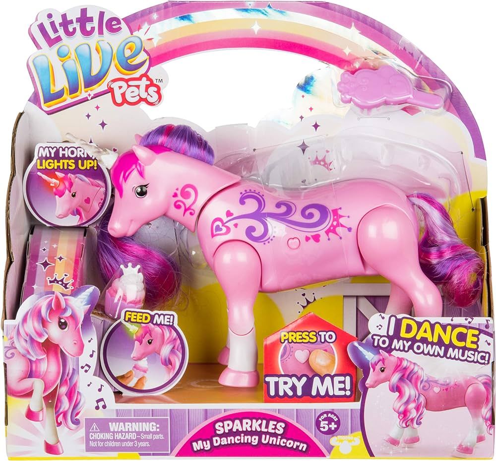 Little Live Pets - Sparkles My Dancing Interactive Unicorn | Dances & Lights to Music - Engaging ... | Amazon (US)