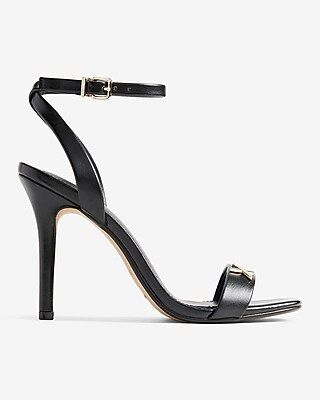 Square Toe High Heeled Sandals | Express