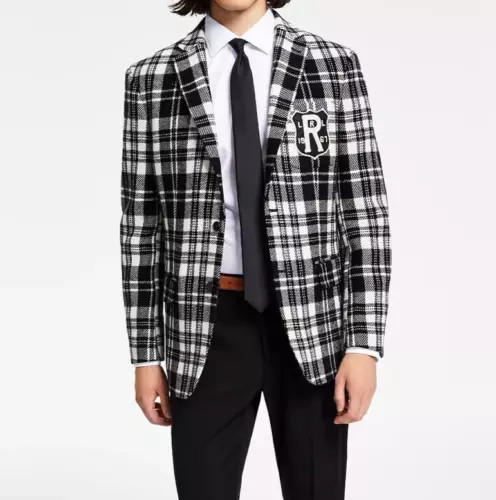 Lauren Ralph Lauren Men's Wool Lahn Classic-Fit Ultraflex Plaid Blazer 36 R  | eBay | eBay US