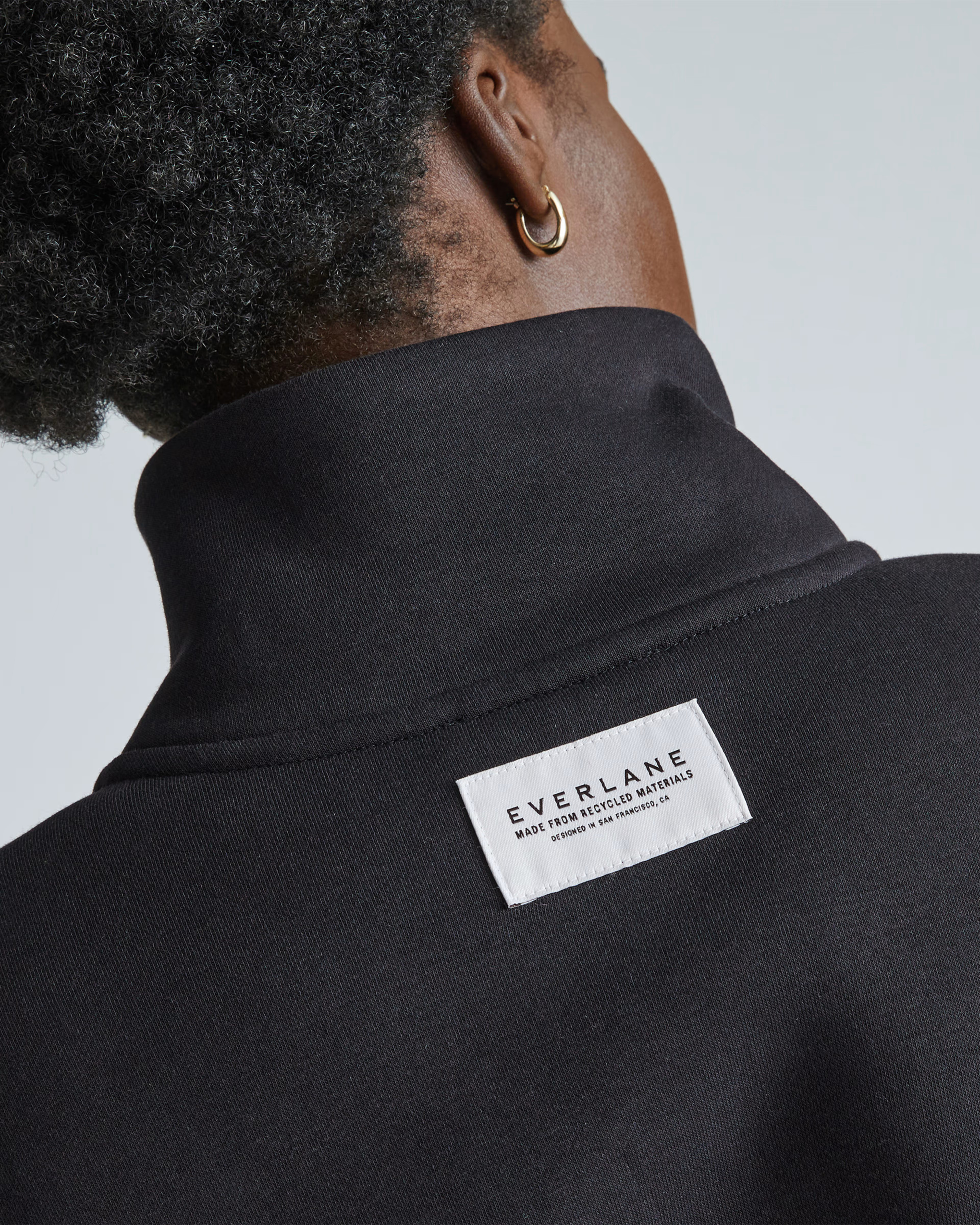The ReTrack Half-Zip Sweatshirt | Everlane