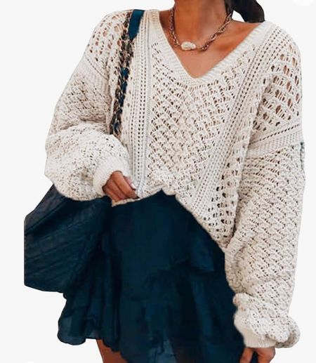 Love this sweater! Perfect for spring 
🔗outfit linked on Amazon 

#LTKsalealert #LTKfindsunder50 #LTKstyletip