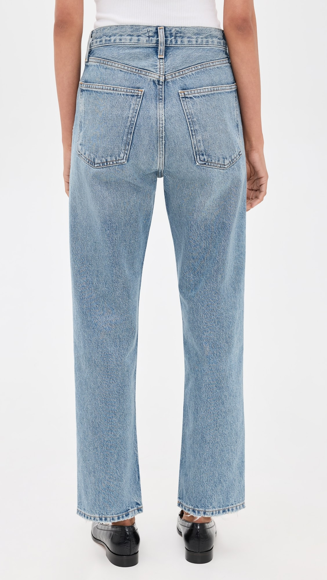 90s Pinch Waist High Rise Straight Jeans | Shopbop