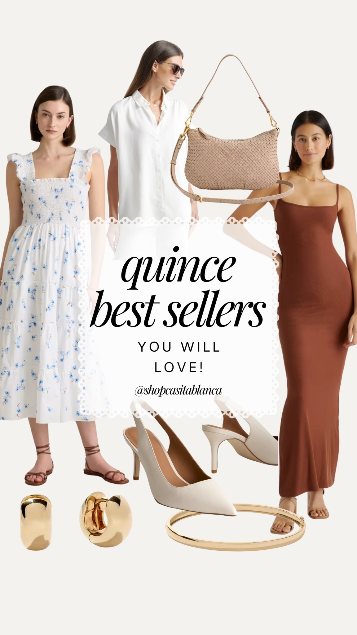 Quince best sellers! Love the color of that rust dress and the printed one looks just like HH! 

#LTKFindsUnder100 #LTKSaleAlert #LTKStyleTip