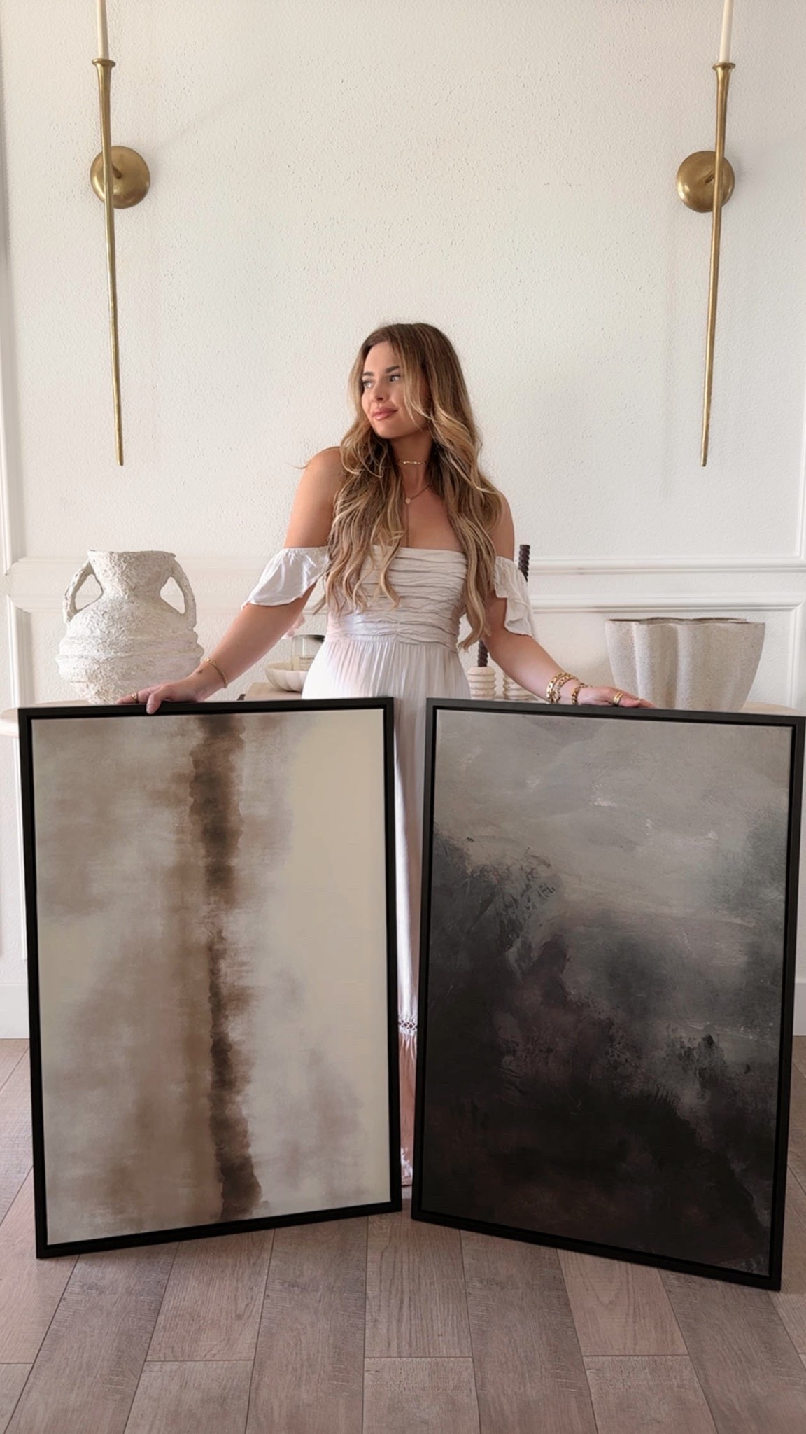 If you’ve been looking to upgrade your walls, this is your sign @fineartamerica ✨ 

When sourcing artwork, I search for keywords like 'monochromatic gradient' or 'tonal' to find abstract, neutral pieces. I fell in love with Mark Nanot’s work—it adds such a unique touch to my entryway.

With millions of stunning pieces to choose from, finding the perfect art for my space was so easy. Every purchase supports the artist who created it, and everything arrives ready to hang—no assembly required! 

How I order:
+ vertical
+ SLW5 frame
+ no matting
+ archival matte paper 

shop this look on my @shop.ltk page (🔗 in bio)
.
.
.
#FineArtAmerica #WallArt #HomeDecor #casachicollo

#LTKHome