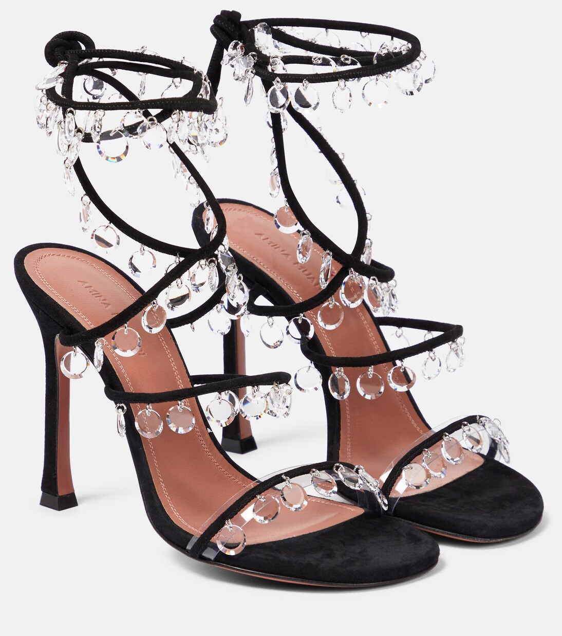 Tina embellished leather sandals | Mytheresa (UK)