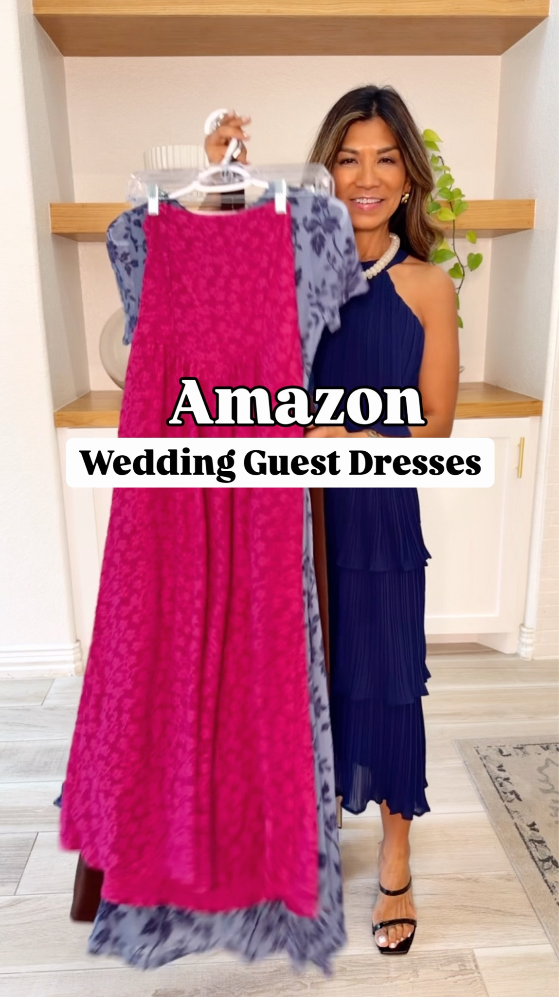 I’m 5’2” 118#ish for reference 
Wearing size small in all these dresses tts.
I linked  my fav nipple covers, shapewear.
Sandals /shoes tts.
All accessories are linked.
Wedding guest dresses, event dresses, special occasion dresses, Amazon finds, over 50 style, midlife fashion, petite fashion,midlife women, affordable fashion, fashion over40, cocktail dresses. 

#LTKPetite #LTKOver40 #LTKWedding