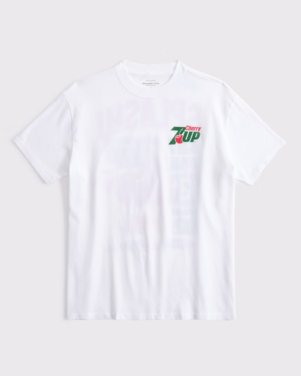 Oversized 7UP Graphic Tee | Abercrombie & Fitch (US)