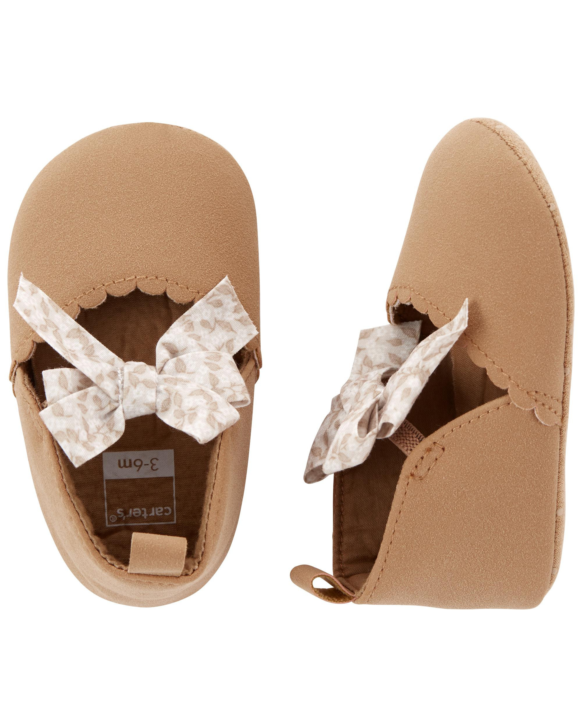 Carter's Floral Bow Baby Shoes | Carter's