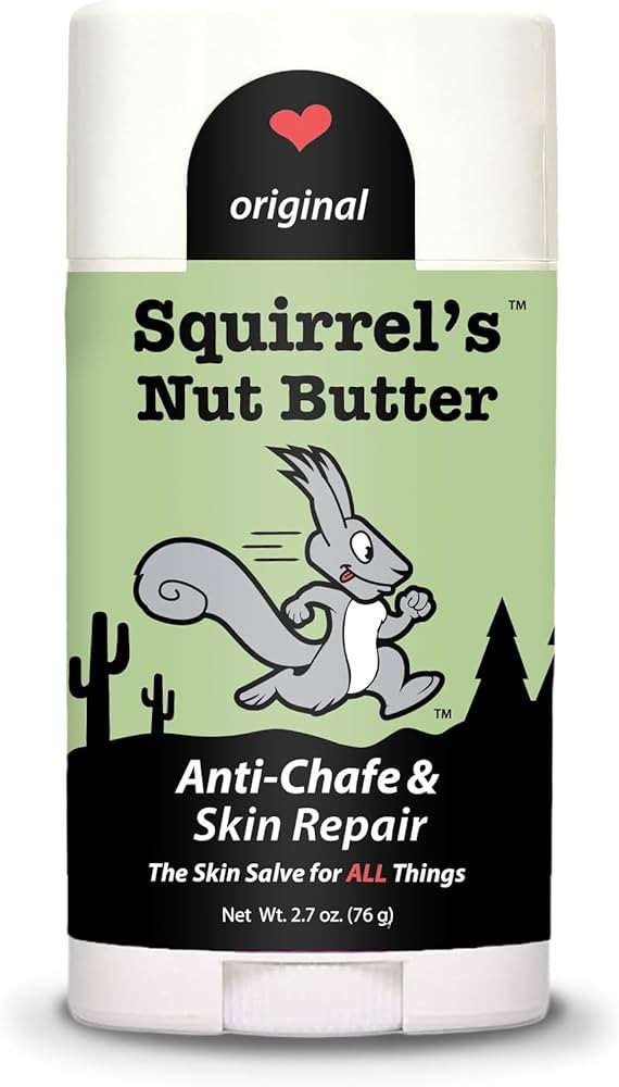 Squirrel's Nut Butter Anti Chafe Stick | All Natural Chafe Prevention & Skin Care for Athletes, R... | Amazon (US)